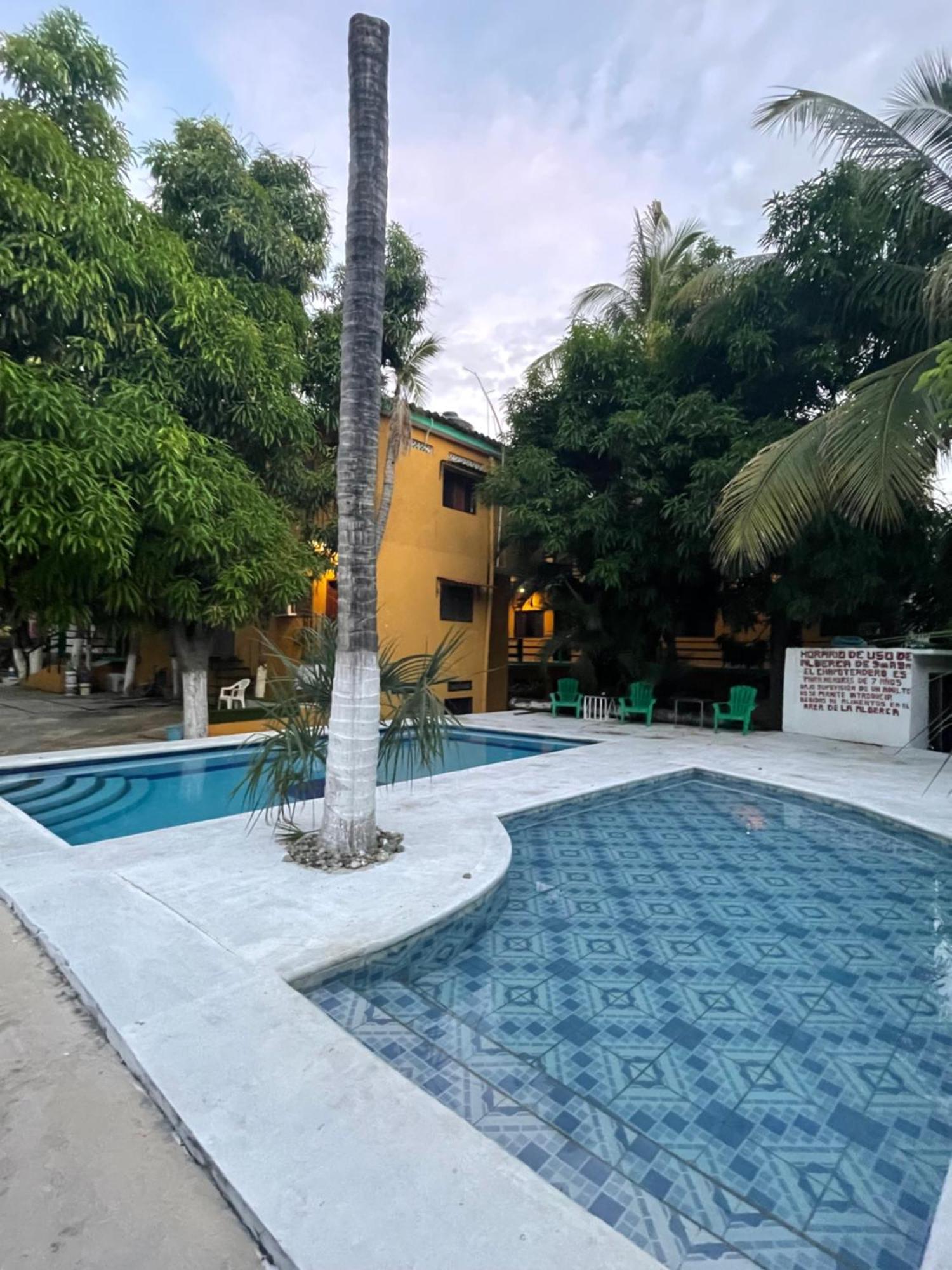 Hotel Posada Playa Manzanillo Пуерто Ескондидо Екстериор снимка