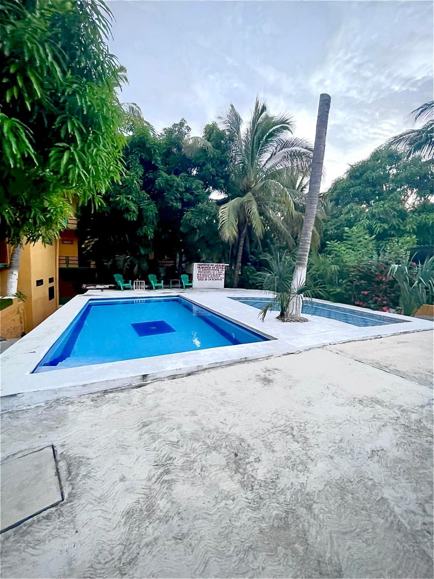 Hotel Posada Playa Manzanillo Пуерто Ескондидо Екстериор снимка