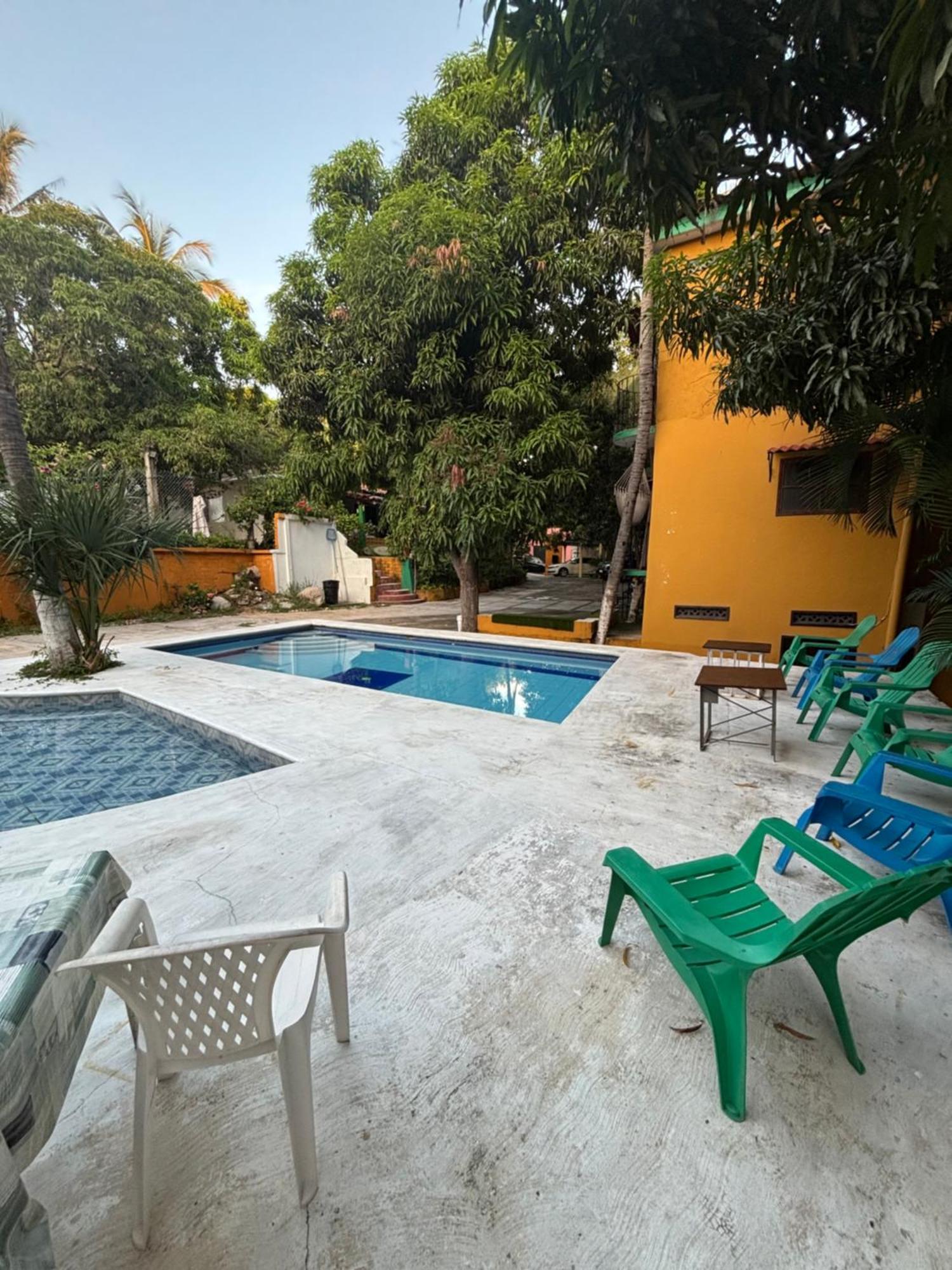 Hotel Posada Playa Manzanillo Пуерто Ескондидо Екстериор снимка